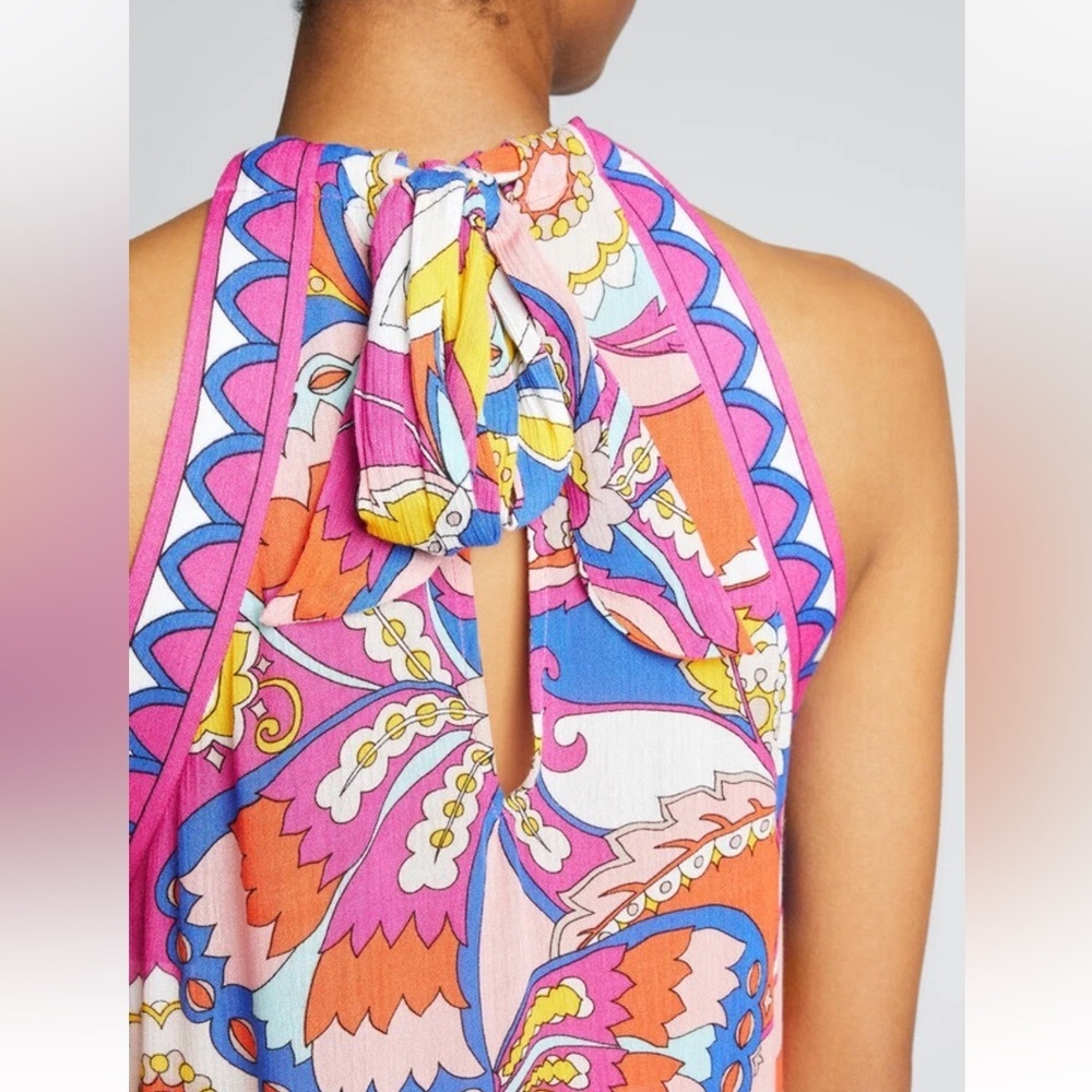Trina Turk Sevilla Midi Swim Dress Cover Up Wrap NWT - Picture 3 of 10